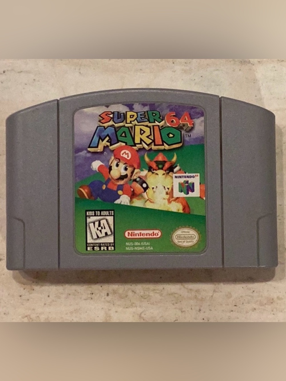 Super Mario 64 Nintendo 64 Game N64 Authentic Tested Working Original